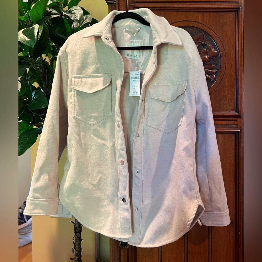 Abercrombie cozy shirt jacket